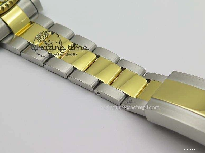 0301 Submariner 116613 LN Noob 1:1 Best Edition YG Wrapped Bezel Black Dial On SS YG Bracelet A Neat 3961